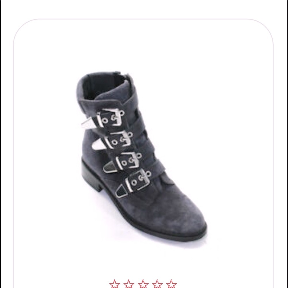 Marc Fisher LTD Diante Dark Green Suede Buckled Booties size 10. SOLD Out PAIR